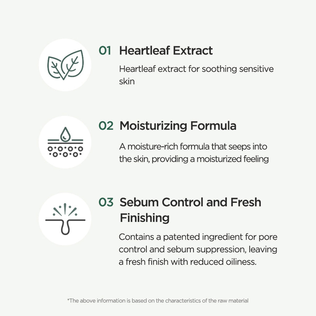 Heartleaf Silky Moisture Sun Cream SPF 50+ PA++++ Hydrating Sunscreen, No White Cast