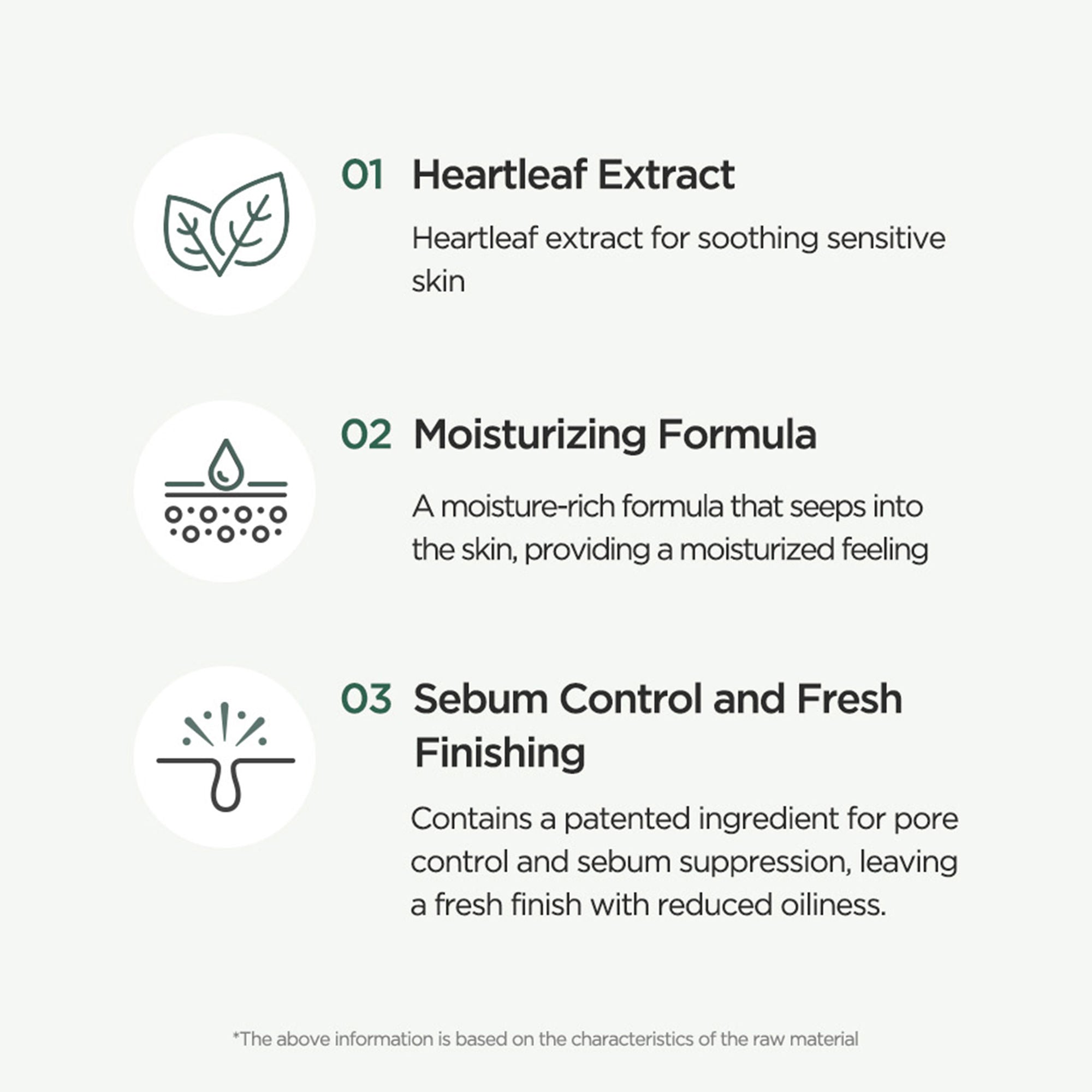 Heartleaf Silky Moisture Sun Cream SPF 50+ PA++++ Hydrating Sunscreen, No White Cast
