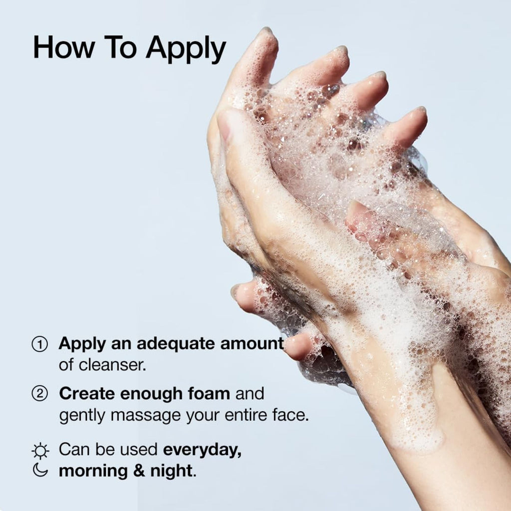 8 Hyaluronic Acid Moisturizing Gentle Gel Cleanser with Ceramides For Soft Skin, pH Balanced