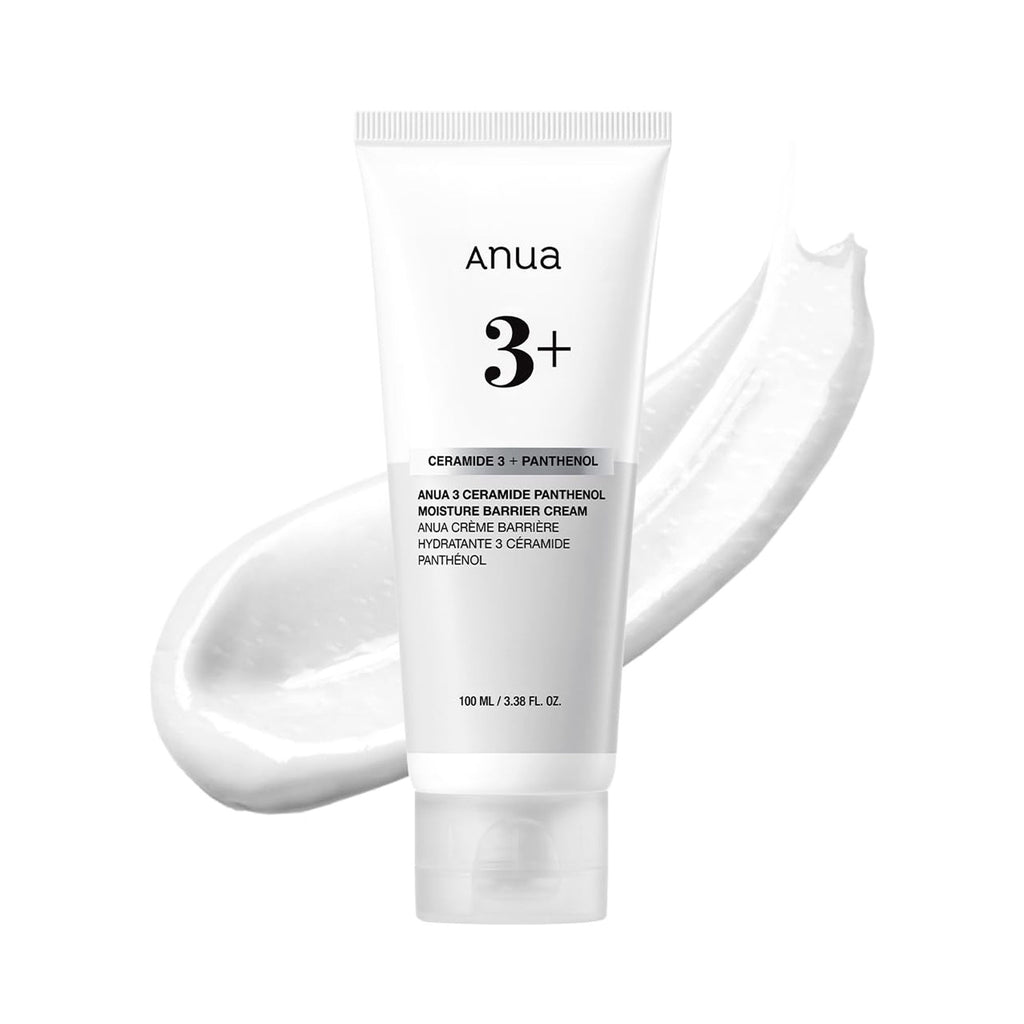 3 Ceramide Panthenol Moisture Barrier Cream with Hyaluronic Acid, Barrier Care & 48H Hydration