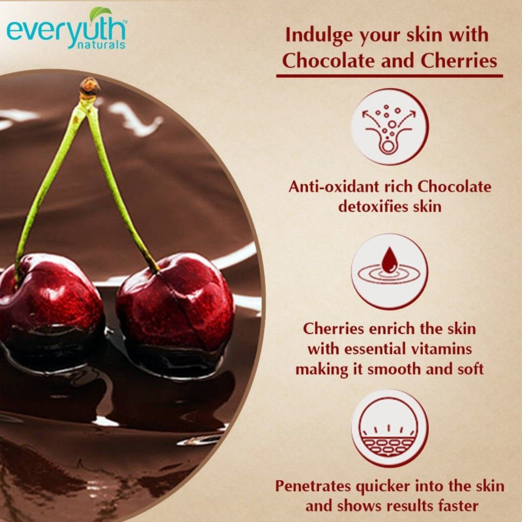 Tan Removal Serum for Face - Chocolate & Cherry