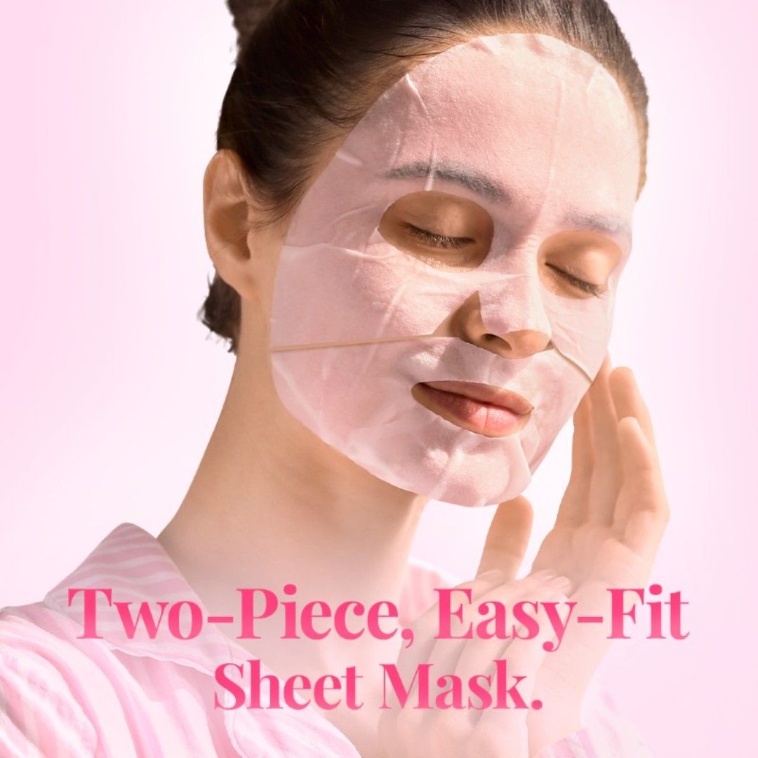 Anti Pollution Sheet Mask - Pink Clay & Charcoal