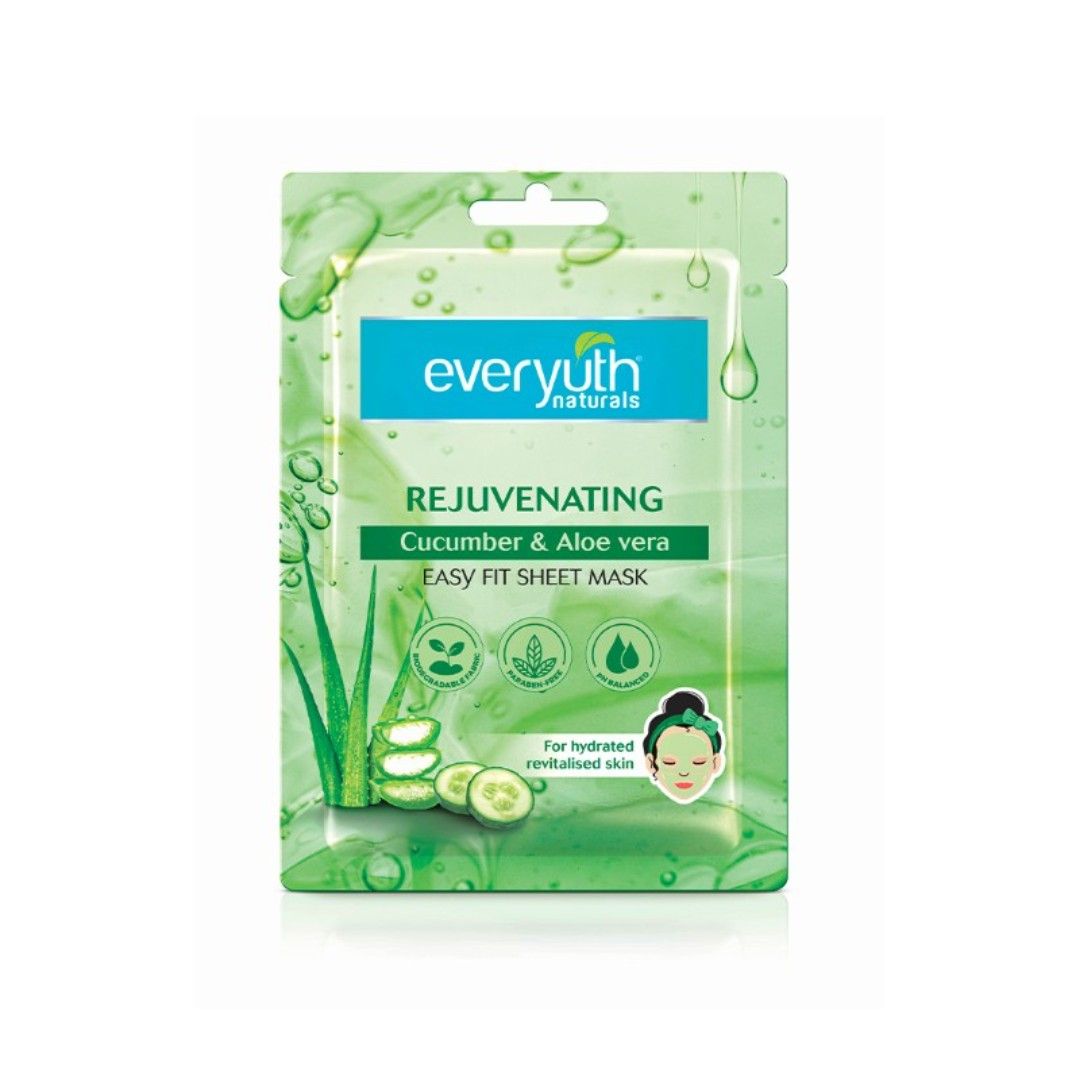 Rejuvenating Sheet Mask - Cucumber & Aloe Vera