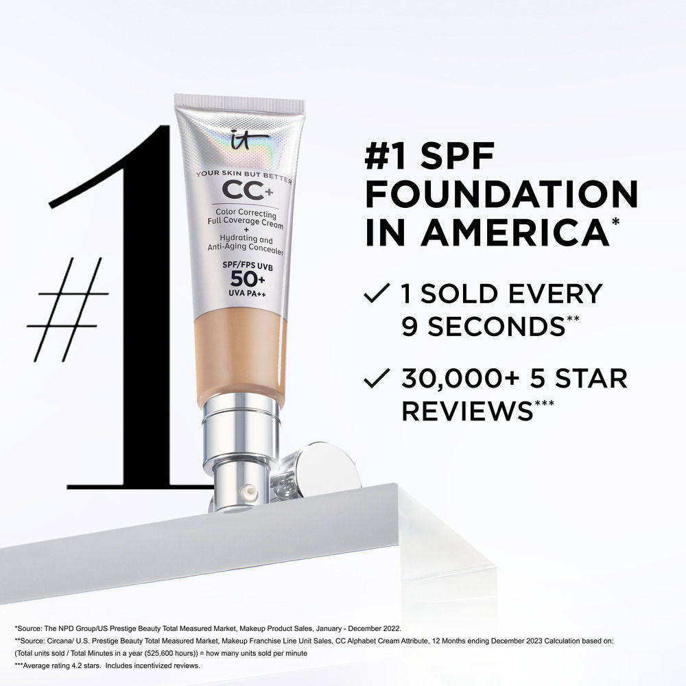 CC+ Cream Full-Coverage Foundation With SPF 50+