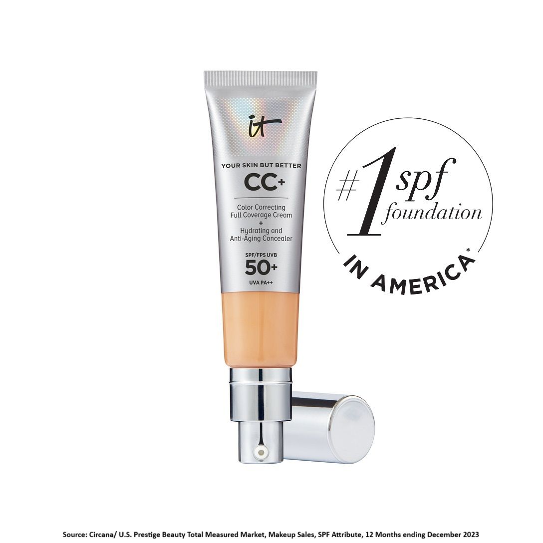 CC+ Cream Full-Coverage Foundation With SPF 50+ - Medium Tan