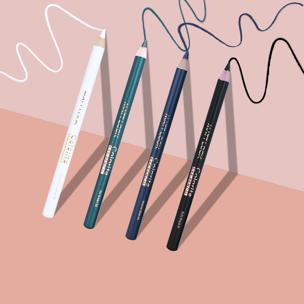 Colorite Long Lasting Smudge Proof Eye Liner Pencil