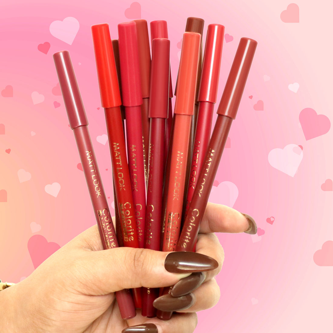 Colorite Lip Contour Professional Matte Lip Color Pencil