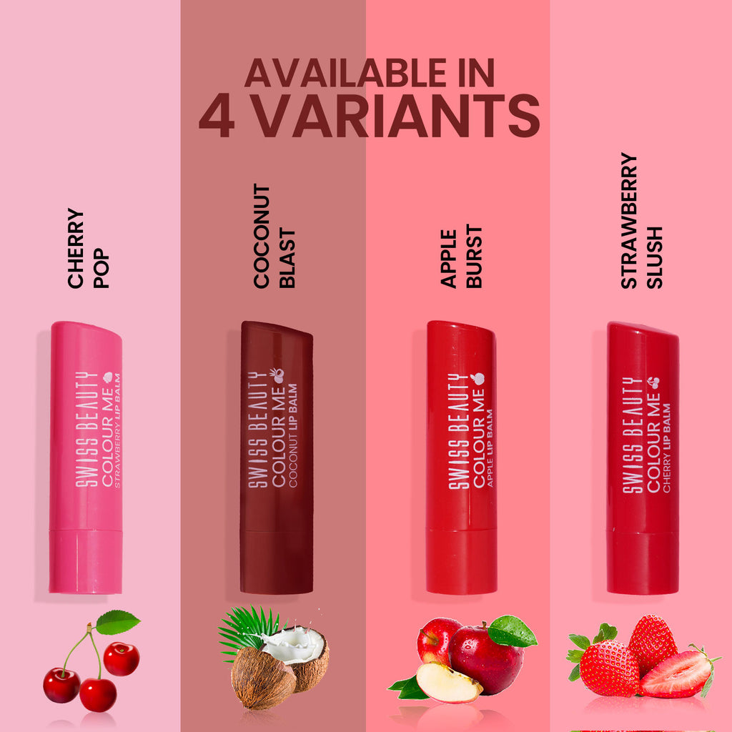 Colour Me Tinted Lip Balm For Dry With SPF 15, Shea Butter and Vitamin E