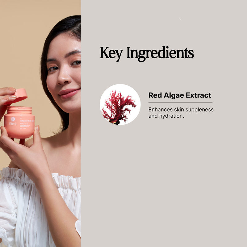Whipped Body Yogurt With Red Algae Extract And Citrus Notes