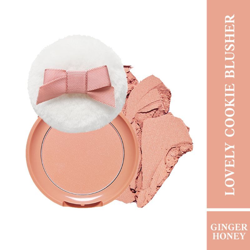 Lovely Cookie Pressed Powder Blush - Ginger Honey