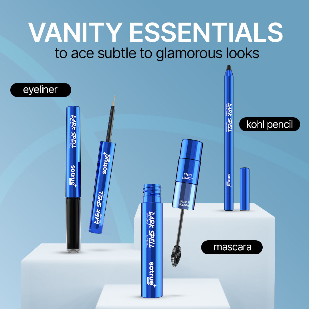 Dark Spell 2-In-1 Mascara with Lightweight, Strengthens & Promotes Lash Growth