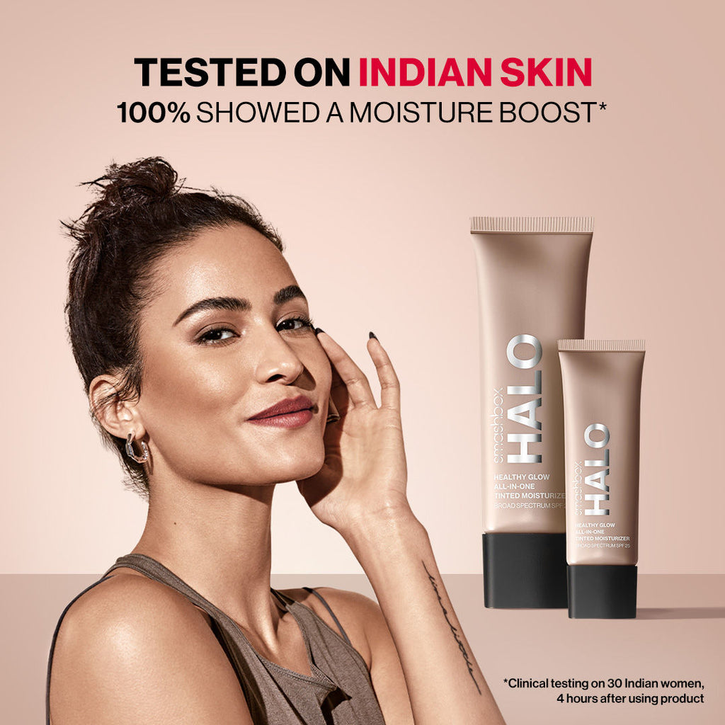 Halo Healthy Glow All-In-One Tinted Moisturizer Foundation With SPF 25 Travel Size (Skin Tint)