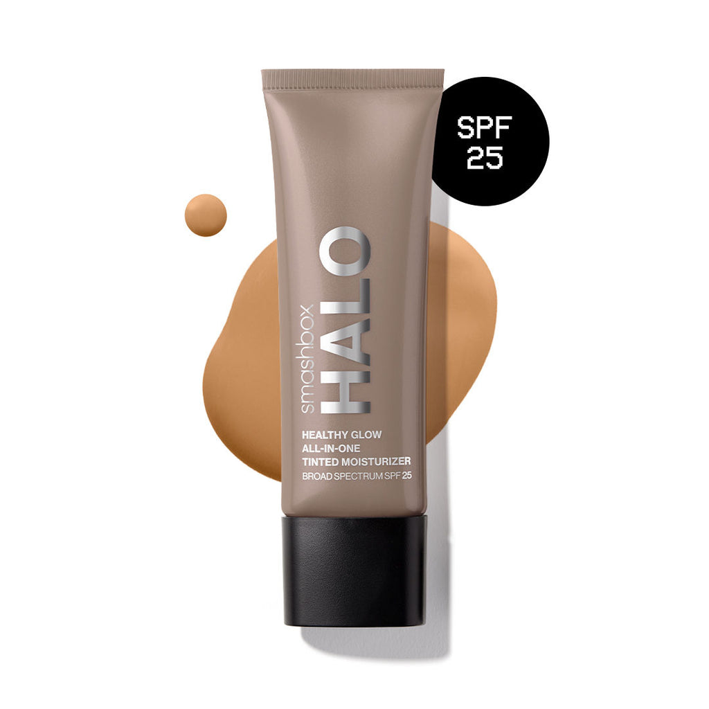 Halo Healthy Glow All-In-One Tinted Moisturizer Foundation With SPF 25 Travel Size (Skin Tint) - Medium Tan