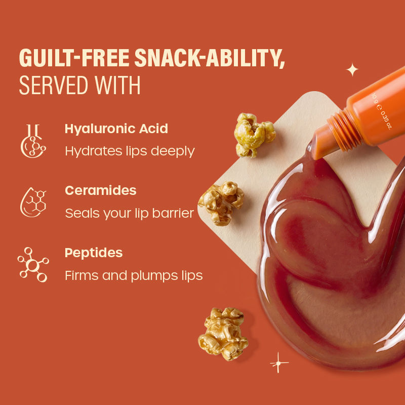 BodyLovin' Popcorn N' Pilates Glassic Lip Balm - Caramel Brown