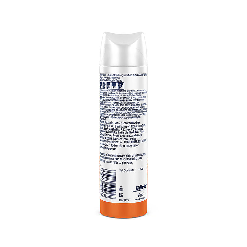 Sensitive Shaving Gel, Deep Comfort With Aloe Vera 0% Parabene