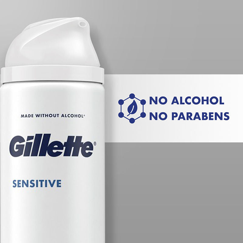Sensitive Shaving Gel, Deep Comfort With Aloe Vera 0% Parabene