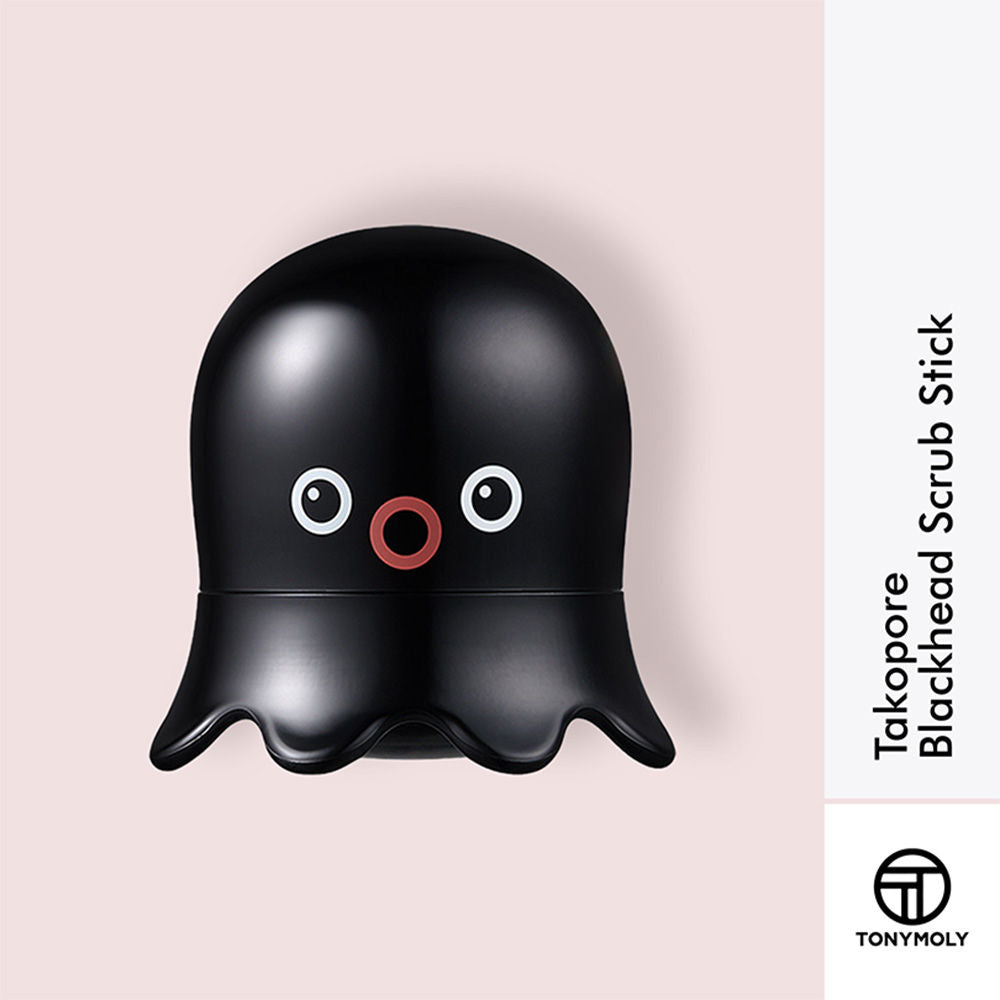 Korean Takopore Blackhead Scrub Stick-Charcoal & Mud to Minimize Pores & Exfoliate Skin