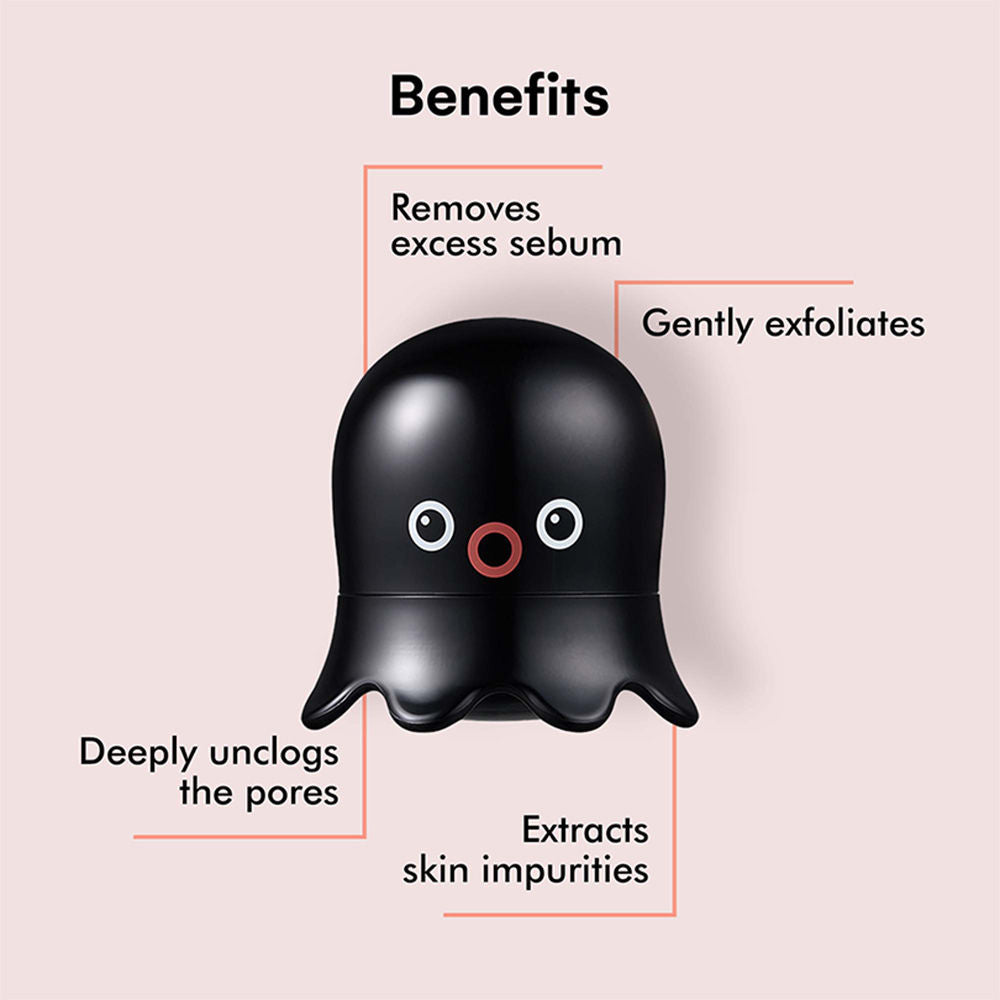 Korean Takopore Blackhead Scrub Stick-Charcoal & Mud to Minimize Pores & Exfoliate Skin
