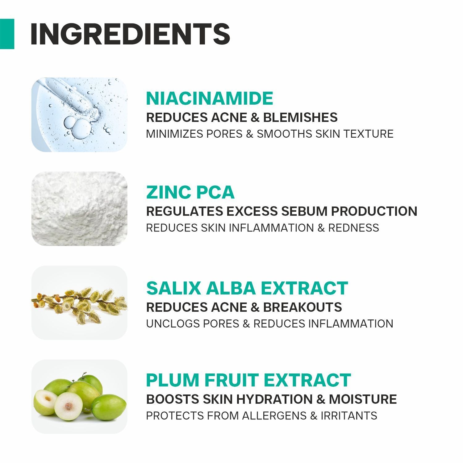 Niacinamide 10% + Zinc PCA 1% Serum