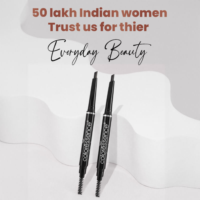 2 In 1 Expert Eye Brow Pencil - Black