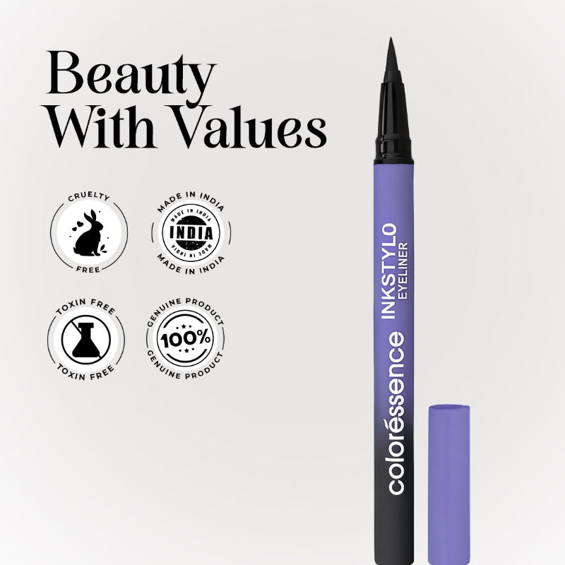 Ink Stylo Eyeliner Pen - Black