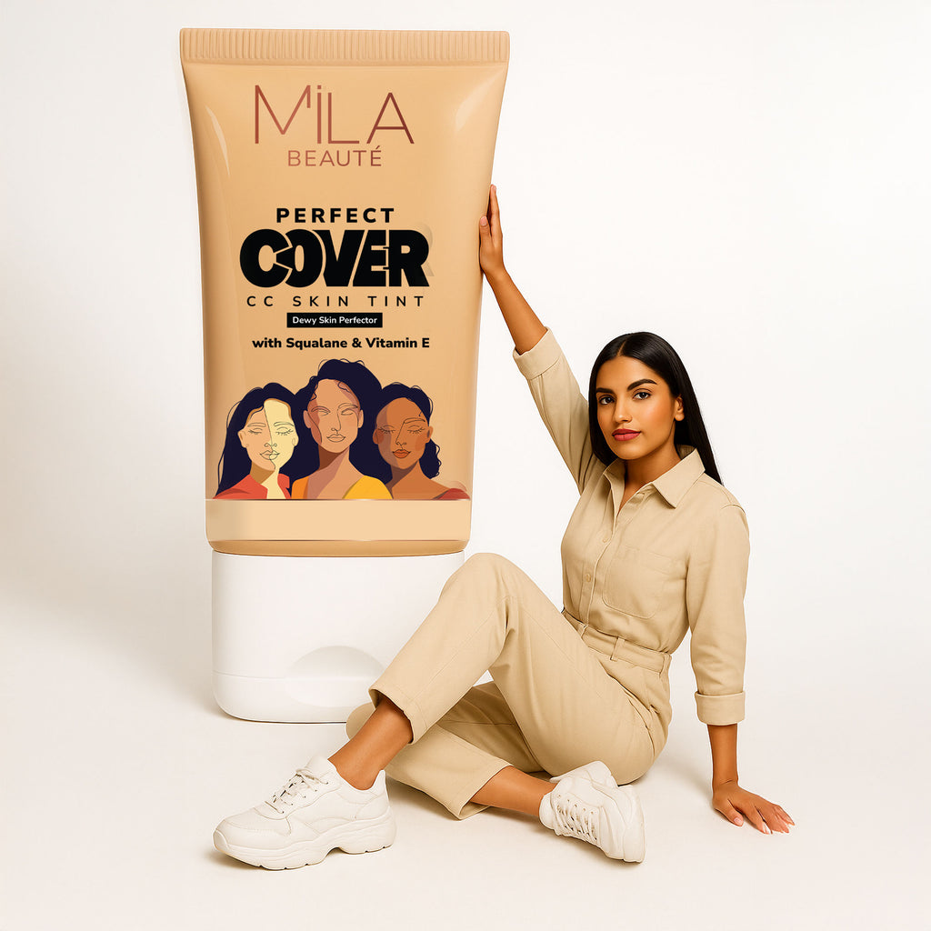 Mila Beaute Perfect Cover CC Skin Tint with SPF 24+ & Squalane