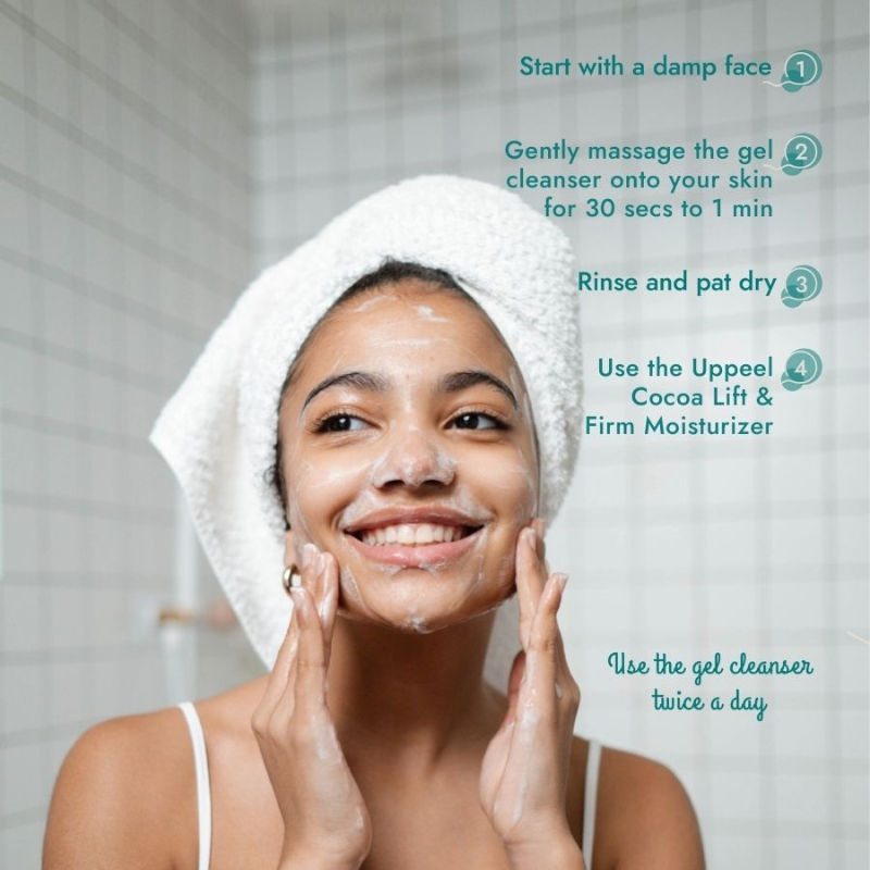 Cocoa Shell Soft Touch Face Wash Smooths and Firms Skin for a Fresh After-Feel