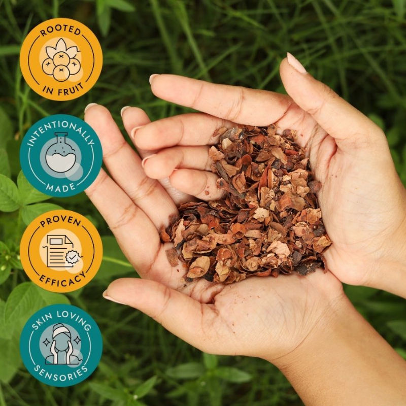 Cocoa Shell Plush Dew Shower Gel - Smooths, Cleanses and Nourishes - Luxurious Cocoa Aroma