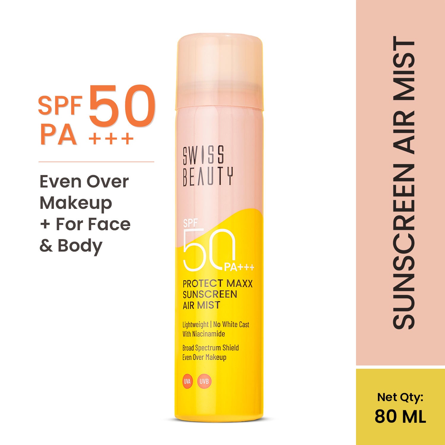 Protect Maxx Sunscreen Air Mist With SPF 50 Pa+++
