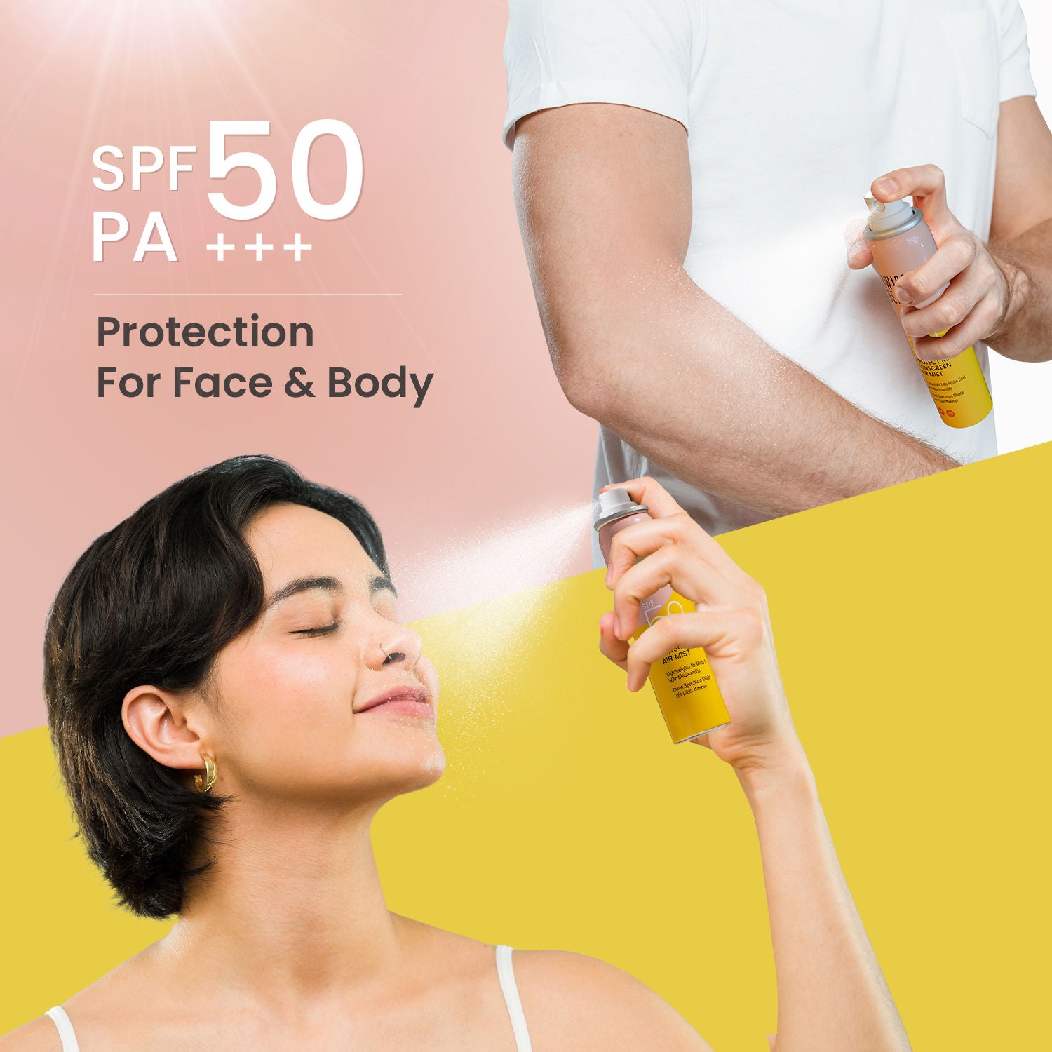 Protect Maxx Sunscreen Air Mist With SPF 50 Pa+++