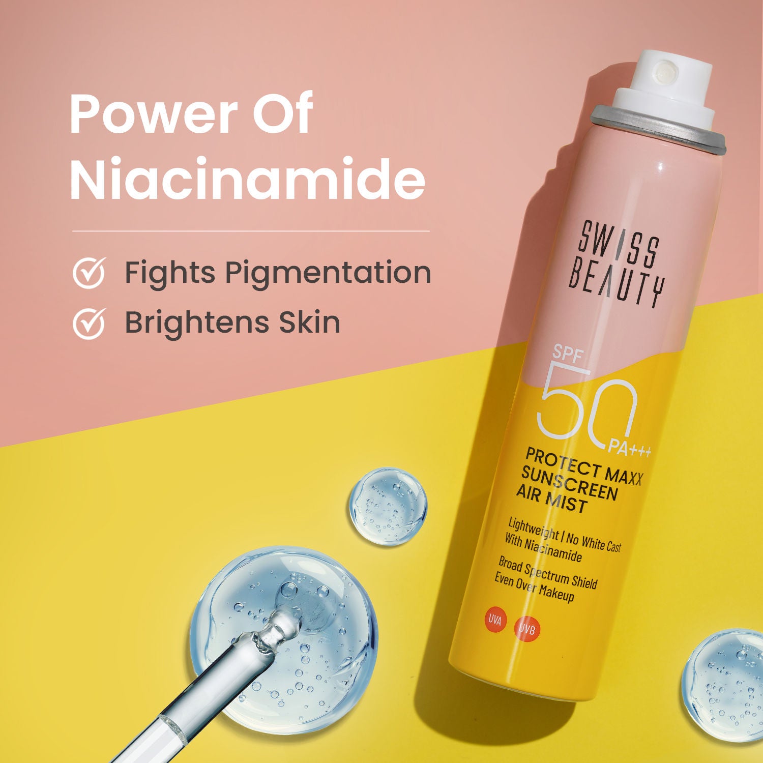 Protect Maxx Sunscreen Air Mist With SPF 50 Pa+++
