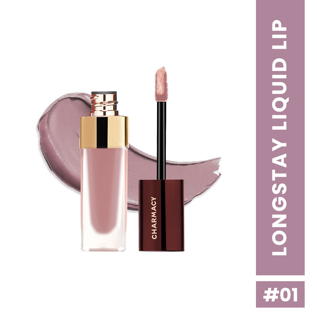 Stunning Longstay Liquid Lipstick - Mocha Matt 01