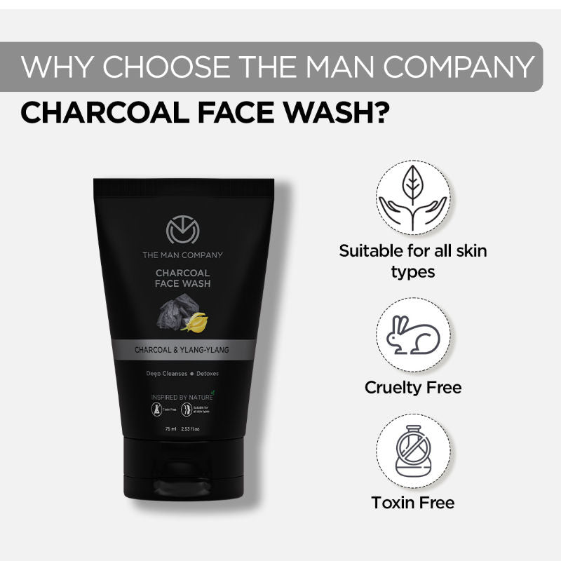 Deep Cleansing Anti Acne Charcoal Face Wash