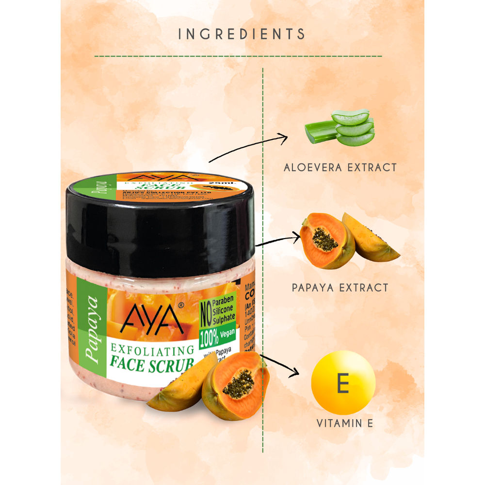 Papaya Exfoliating Face Scrub