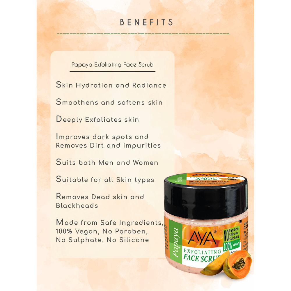 Papaya Exfoliating Face Scrub
