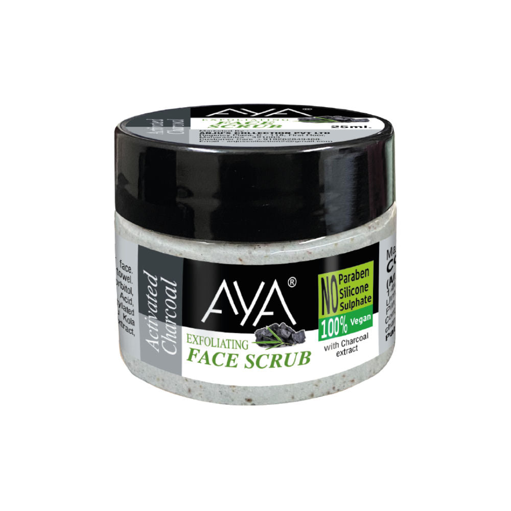 Activated Charcoal Exfoliating Face Scrub