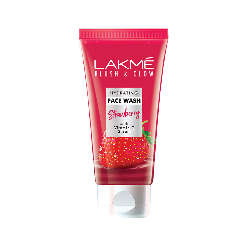 Blush & Glow Strawberry Gel Face Wash 100% Real Strawberry Extract