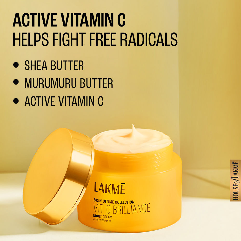 Vitamin C Brilliance Night Cream With Vitamin C, Healthy, Glowing Skin