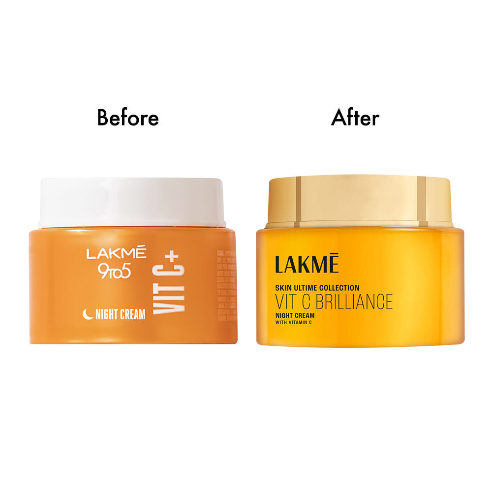 Vitamin C Brilliance Night Cream With Vitamin C, Healthy, Glowing Skin
