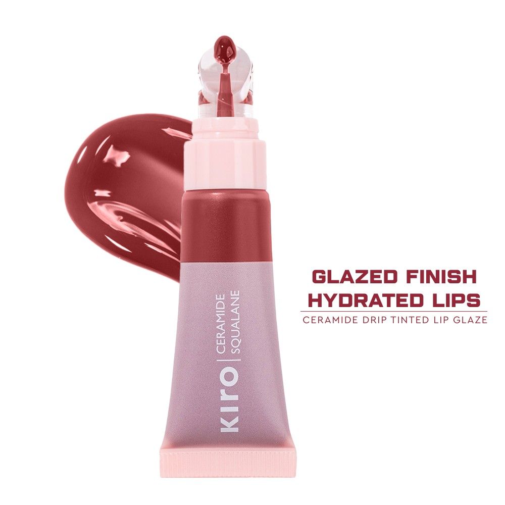 Ceramide Drip Tinted Lip Glaze - Rich Pecan