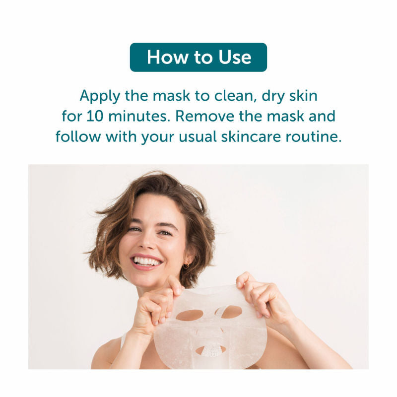 Energy Booster Shot Mask - Vitamin C Sheet Mask For Instant Glowing, Smooth & Radiant Skin
