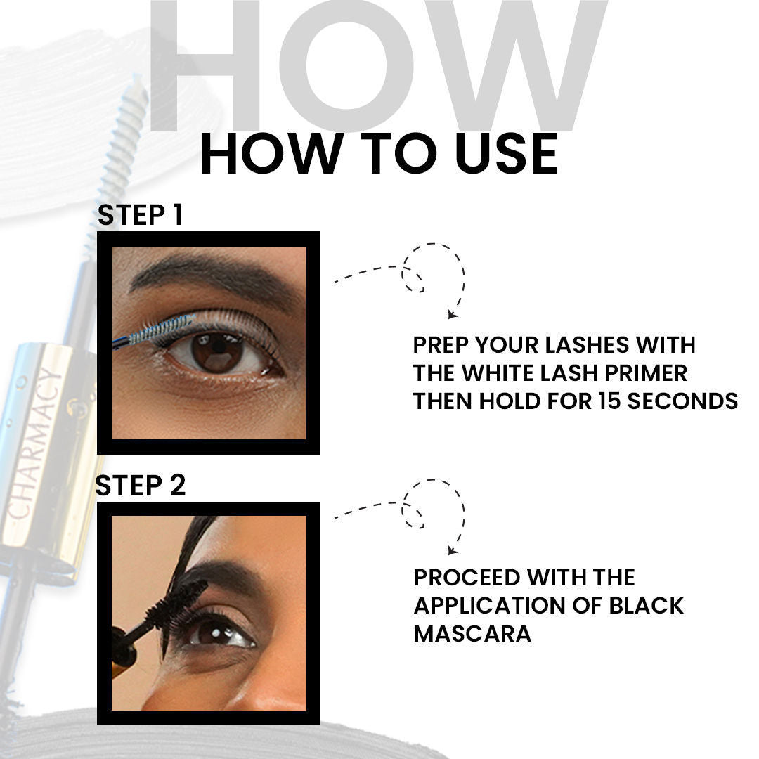 True And False Mascara - Dual- Sided, Lash Enhancing Primer + Mascara
