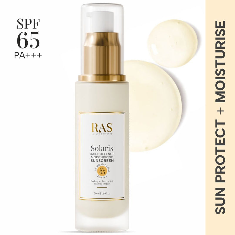 Solaris Daily Defence Moisturising Sunscreen Spf 50 Pa+++