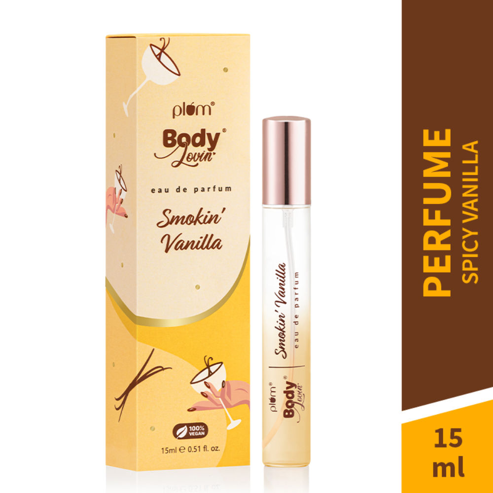 BodyLovin Smokin Vanilla Eau De Parfum - Long Lasting Vanilla Perfume - 15ml