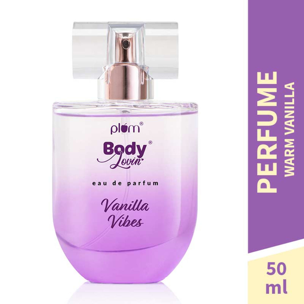 BodyLovin Vanilla Vibes Eau De Parfum - Long Lasting Warm Vanilla Perfume - 50ml