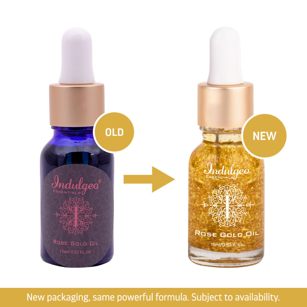 24k Rose Gold Face Primer Oil Lightweight Hydration & Radiant Finish