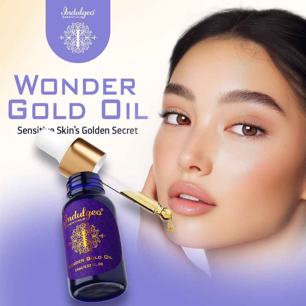 Wonder Gold Oil 24K Gold Infused Makeup Face Primer (For Dry Sensitive Skin)