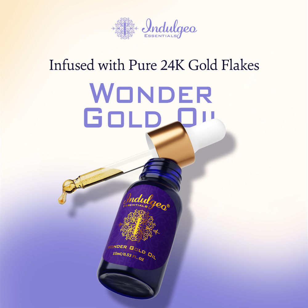Wonder Gold Oil 24K Gold Infused Makeup Face Primer (For Dry Sensitive Skin)