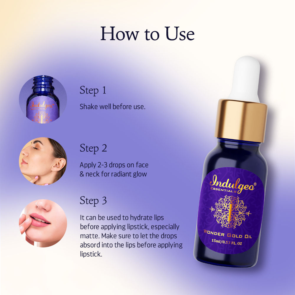 Wonder Gold Oil 24K Gold Infused Makeup Face Primer (For Dry Sensitive Skin)
