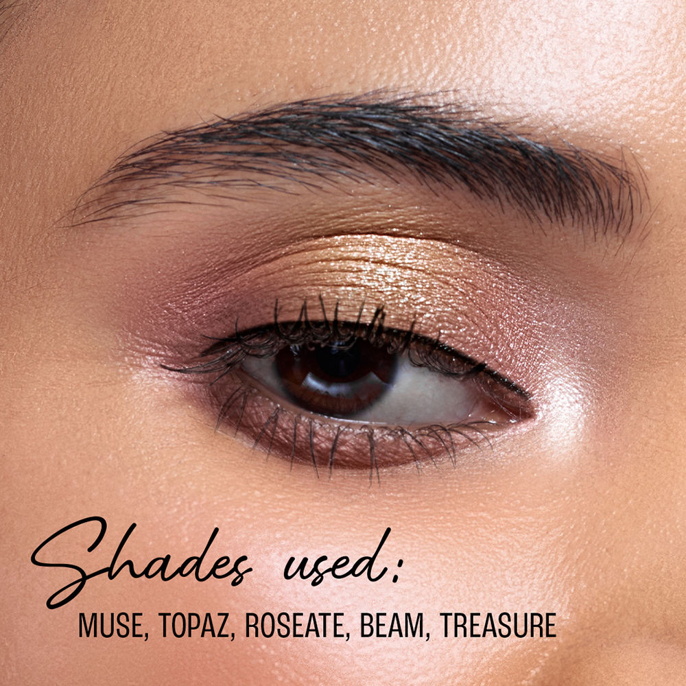 Be-Jewel Multichrome Eyeshadow Palette, 10 Shimmery Shades